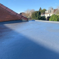 New flat roof